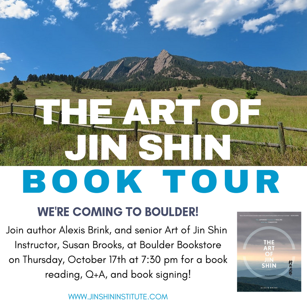 Art of Jin Shin Book Tour
