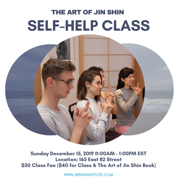 Two-Hour Art of Jin Shin Self-Help Class